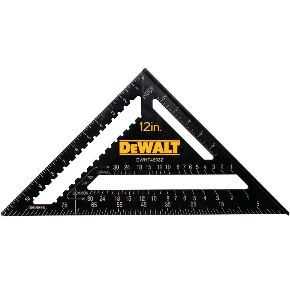 DEWALT 12in Premium Rafter Square DWHT46032 - Acme Tools