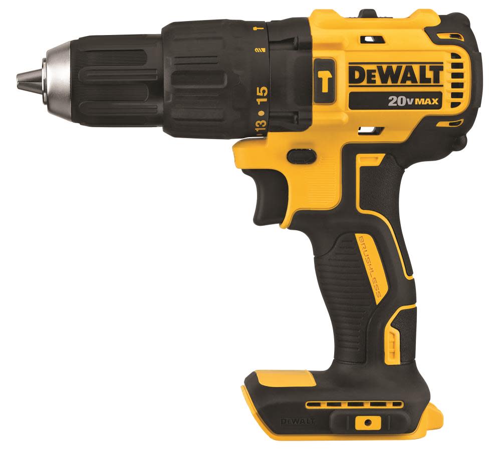 

20V MAX Brushless Cordless 1/2 in. Hammer Drill/Driver (Tool Only)