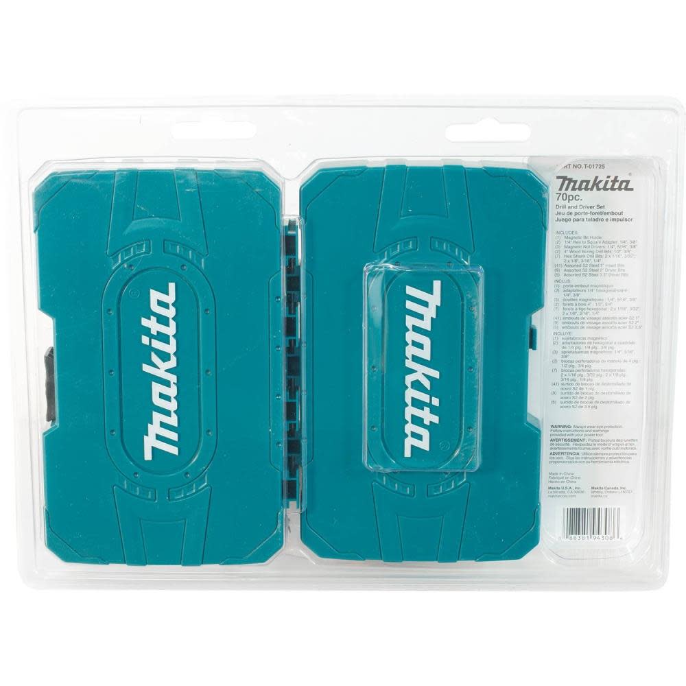 Makita 70 piece bit set 2025
