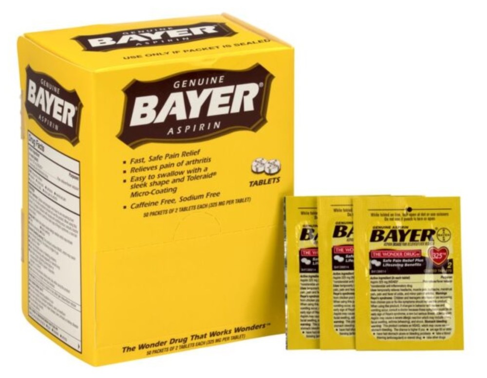 Aero Healthcare Bayer Aspirin 100 Pieces