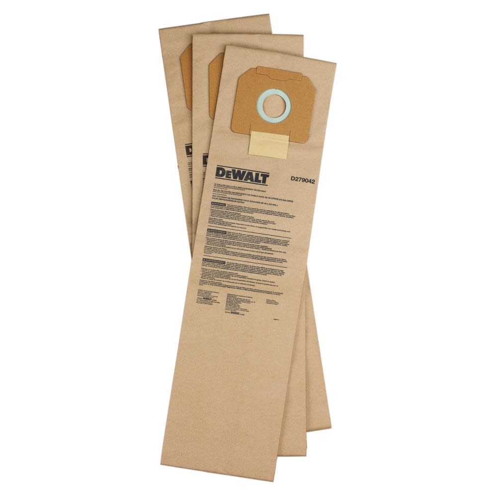 

DEWALT Paper Filter Bag for D27904