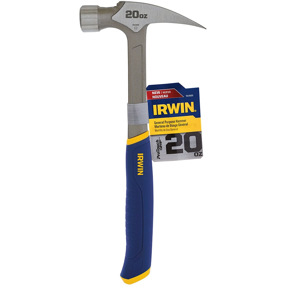 Irwin 20-oz Smoothed Face Steel Rip Claw Hammer 1954888 - Acme Tools
