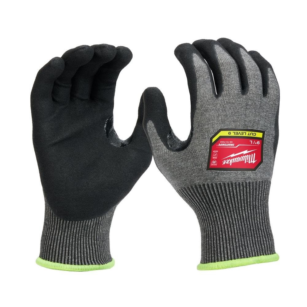 

Milwaukee Cut Level 9 High Dexterity Nitrile Dipped Gloves Large