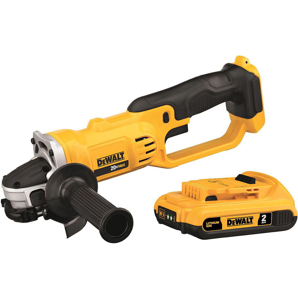 View DEWALT 20V MAX 4 1/2 in Cut-Off Tool with 2Ah Battery Bundle