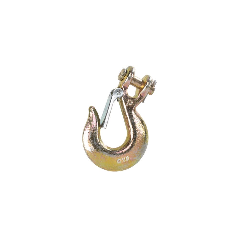 Peerless Chain G70 Clevis Slip Chain Hook with Latch, 5/16in, 4700lbs ...