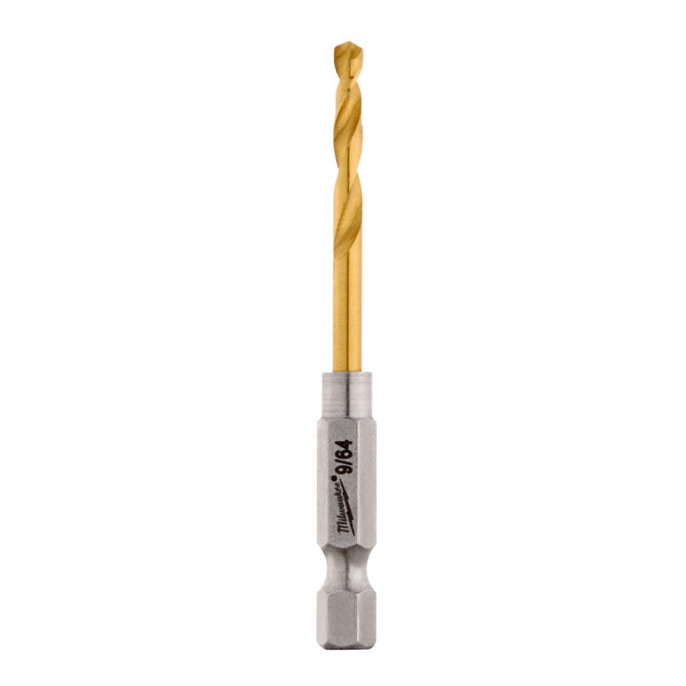 Milwaukee 9/64 in. Titanium SHOCKWAVE Drill Bit