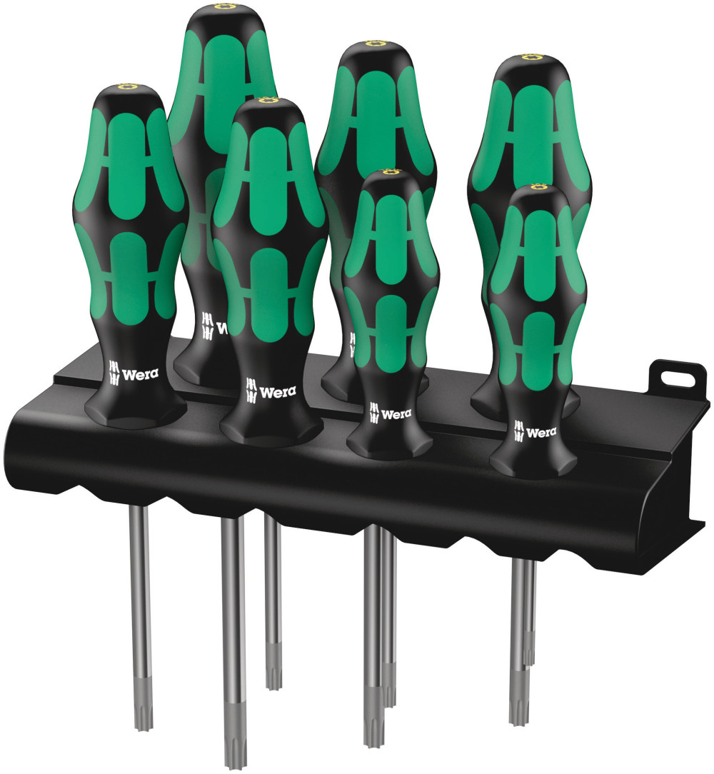 Wera Tools 367/7 TORX HF Kraftform Plus Screwdriver Set 7pc