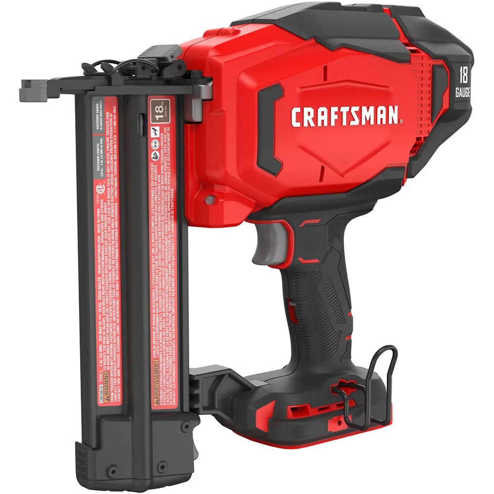 CRAFTSMAN V20* 18 Gauge Cordless Brad Nailer (Bare Tool) image number null