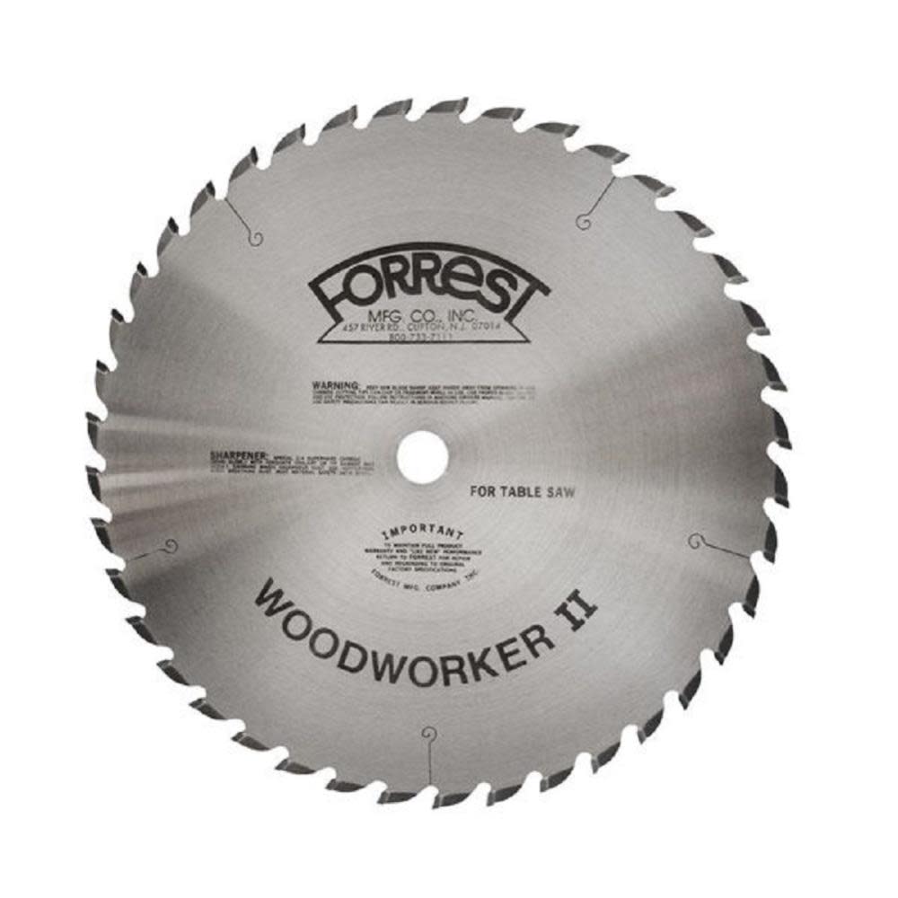 

Forrest Woodworker II 12In x 40T ATB Blade