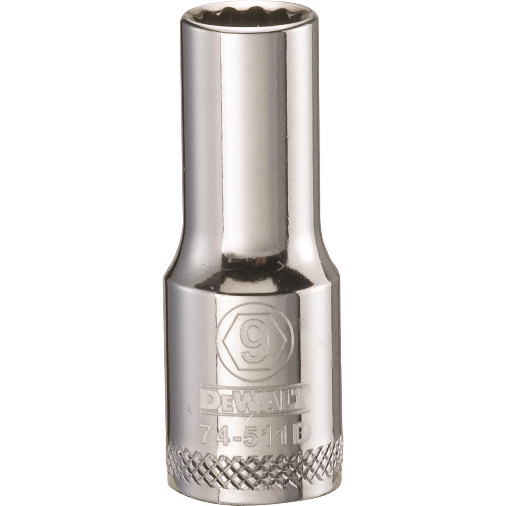 

DEWALT Socket 12 Point 3/8" Drive Deep 9MM