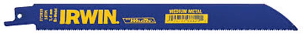 

Irwin 8 In. x 0.035 In. 18 TPI Reciprocating Saw Blade 25 pk.