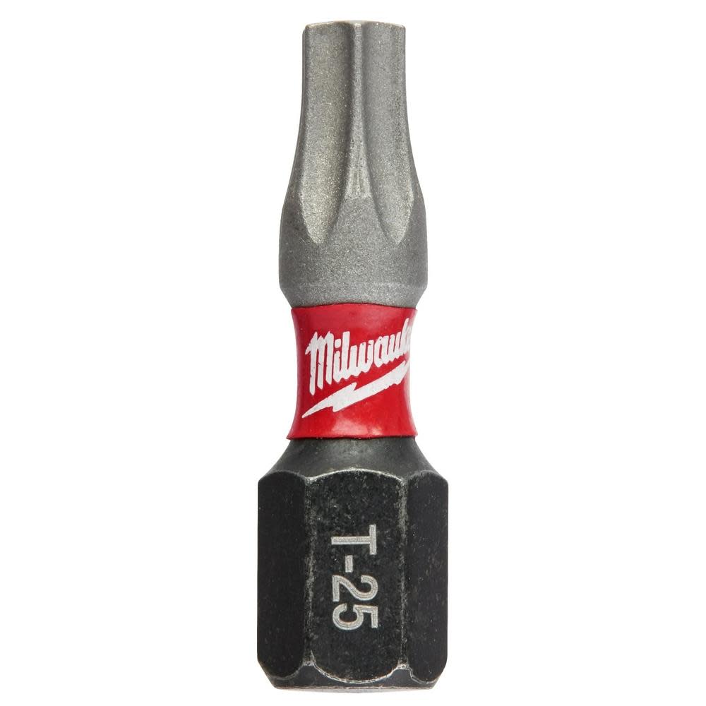 

Milwaukee SHOCKWAVE 1 in. T25 Impact Driver Bits 5PK
