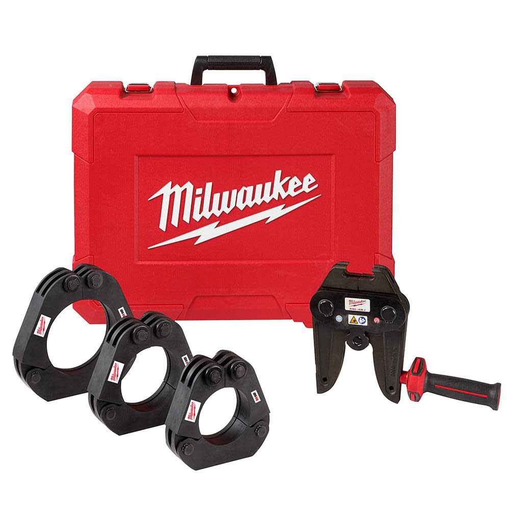 

Milwaukee 2-1/2 in. - 4 in. IPS XL Ring Kit for M18 Force Logic Press Tool