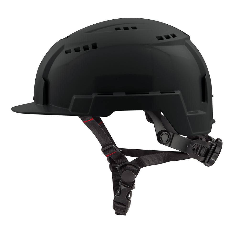 

Milwaukee Black Front Brim Vented Helmet with BOLT Class C