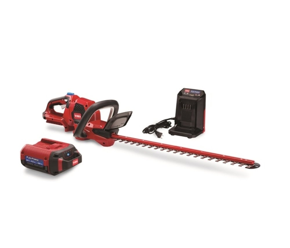 Toro 60V Cordless 24in Hedge Trimmer Kit with Flex-Force
