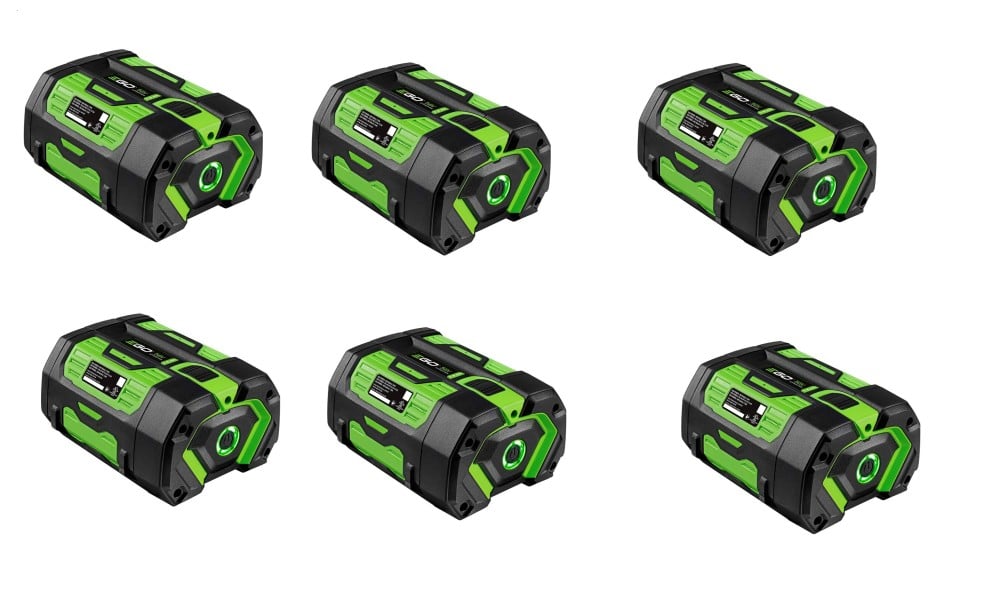 EGO POWER+ 56V 7.5Ah Lithium Ion Power Tool Battery Pack with Fuel Indicator (6 Pack)