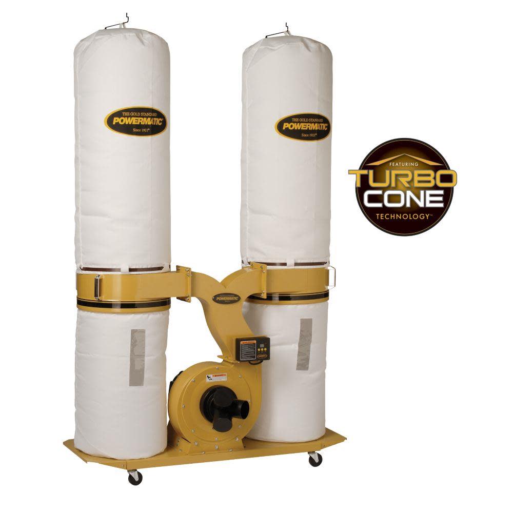 

Powermatic Dust Collector 3 HP 1PH 230 V 30-Micron Bag Filter Kit