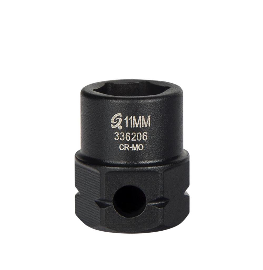 

Sunex 11 mm 3/8 In. Drive 6 Pt Low Profile Impact Socket Hex Shank
