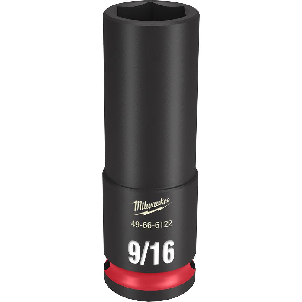 

Milwaukee SHOCKWAVE Impact Duty Socket 3/8" Drive 9/16" Deep 6 Point