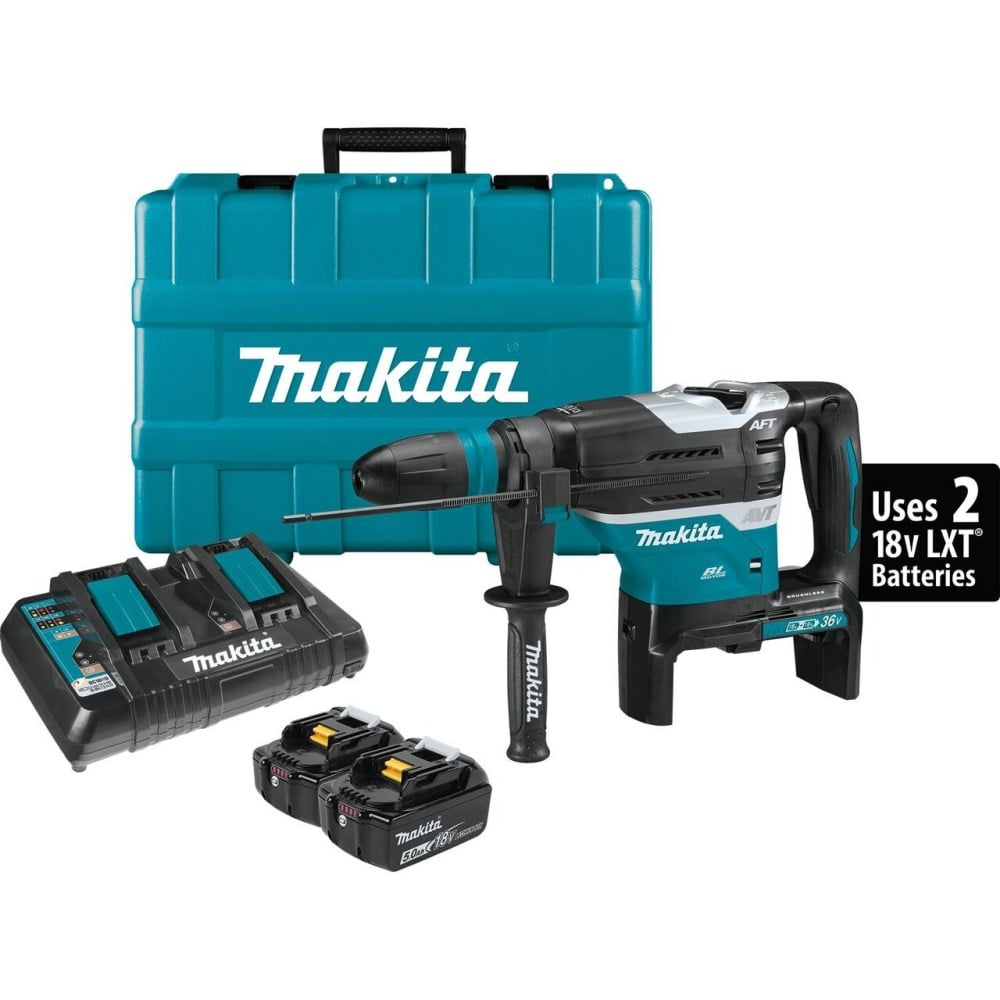 View Makita 18V X2 (36V) LXT 1 9/16in Advanced AVT Rotary Hammer Kit