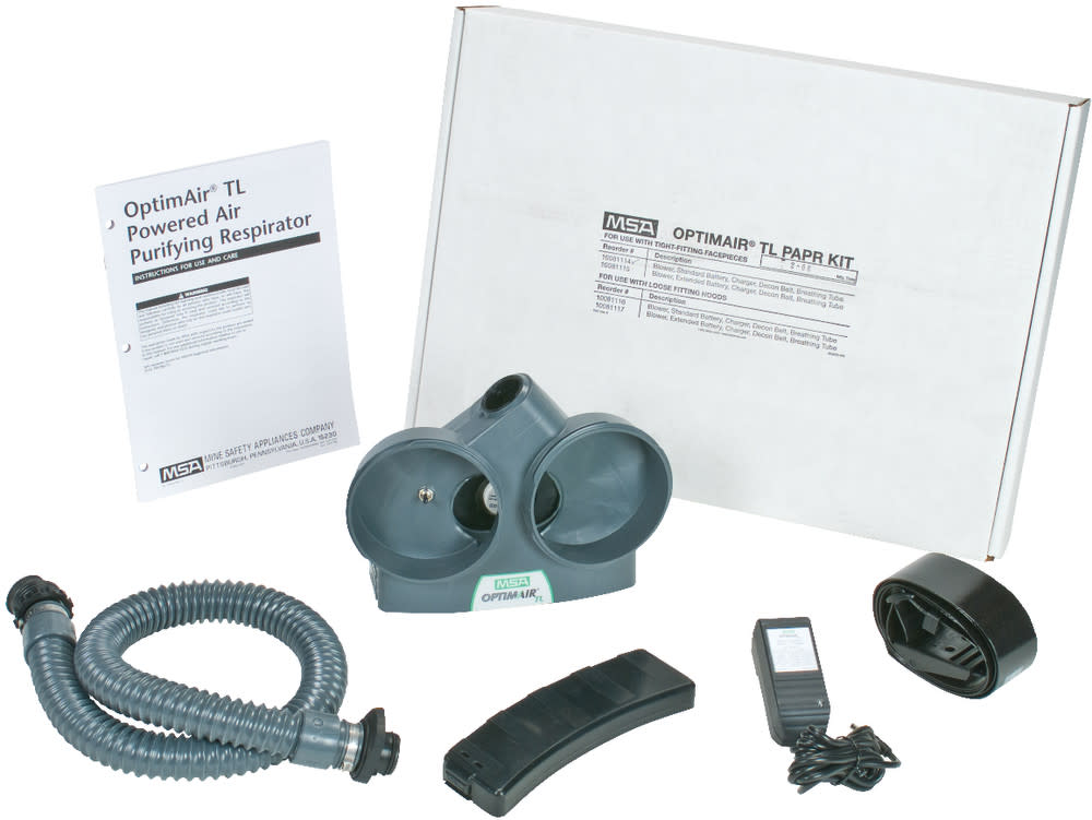 

MSA Safety Works OptimAir TL Kit for Hood STD Battery
