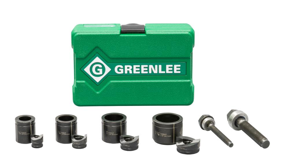 Greenlee SlugBuster 1/2 11/4 Manual Knockout Set 7235BB from