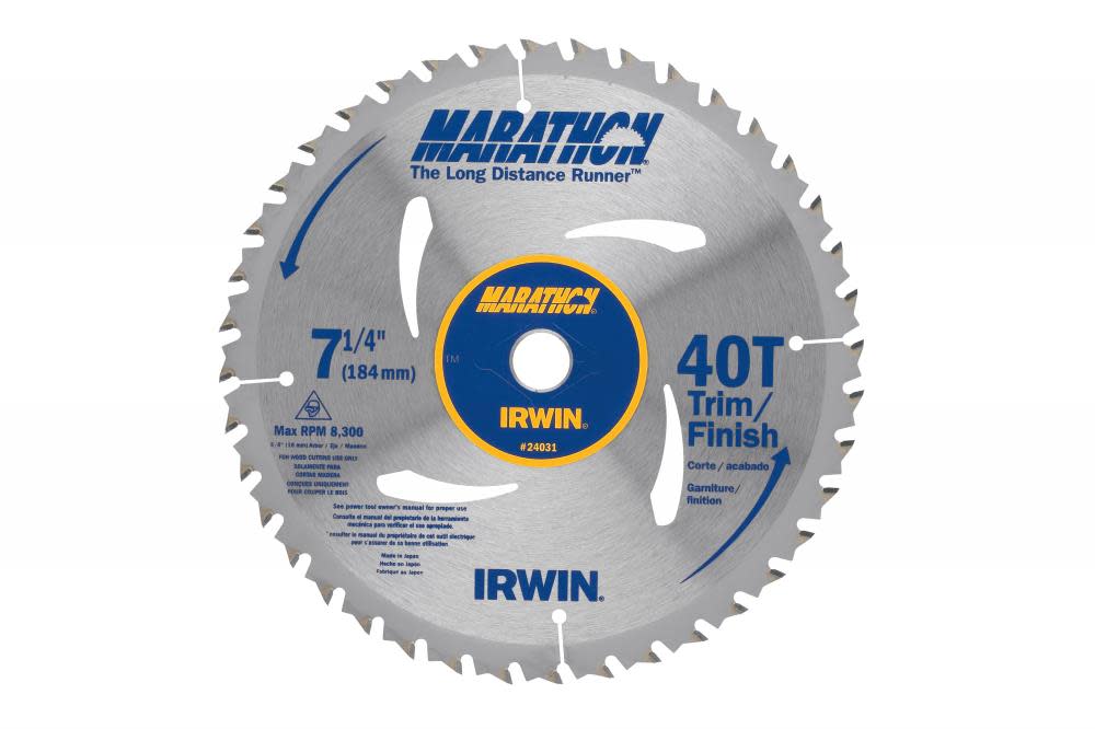 

Irwin 7-1/4 In. 40 TPI Framing Bulk Saw Blade