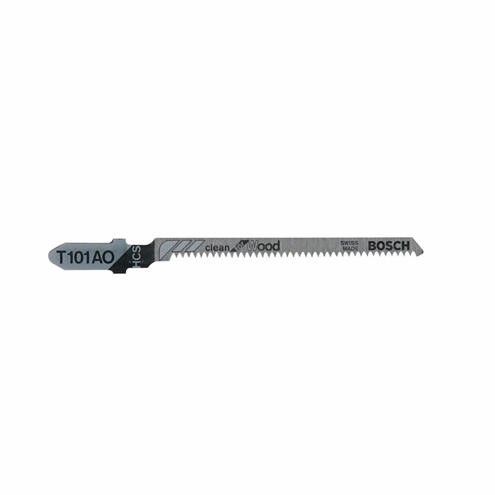 

Bosch 100 pc. 3-1/4 In. 20 TPI Clean for Wood T-Shank Jig Saw Blades