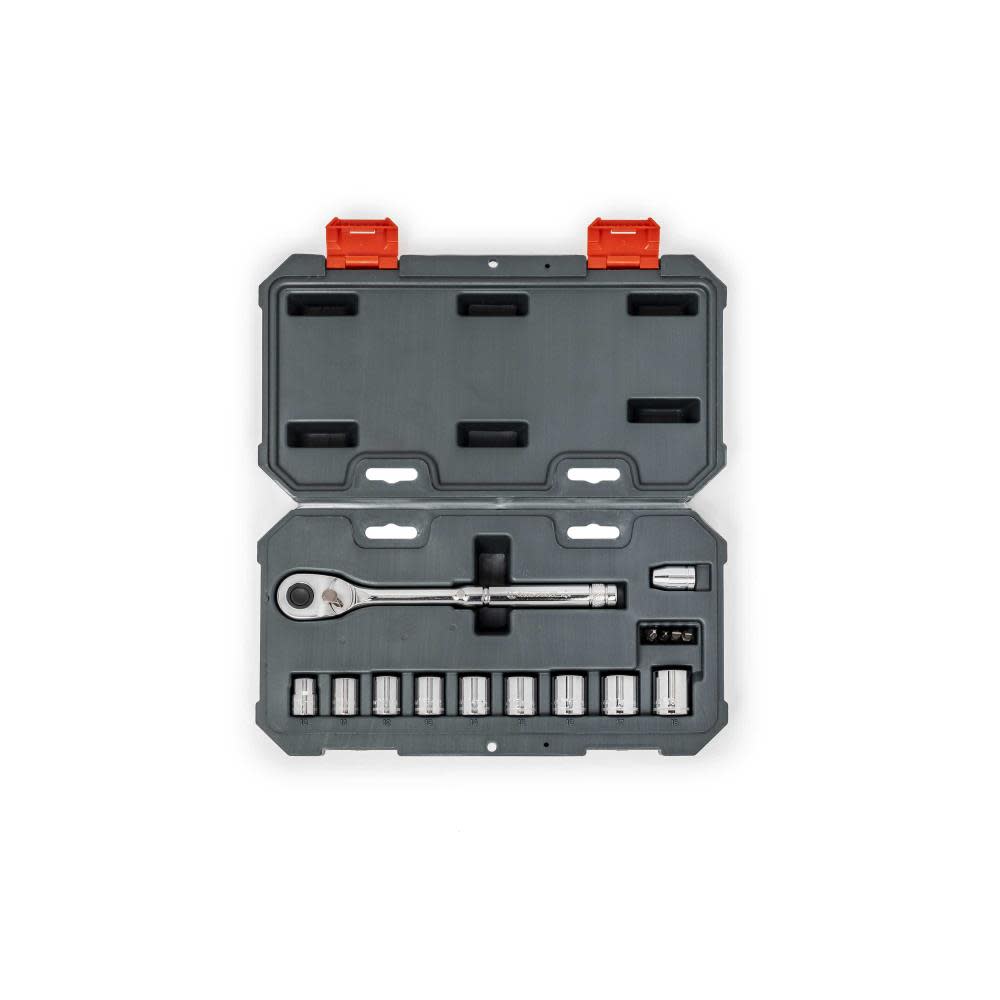Crescent 15 Pc 3/8" Drive 6 Point Metric Mechanics Tool Set