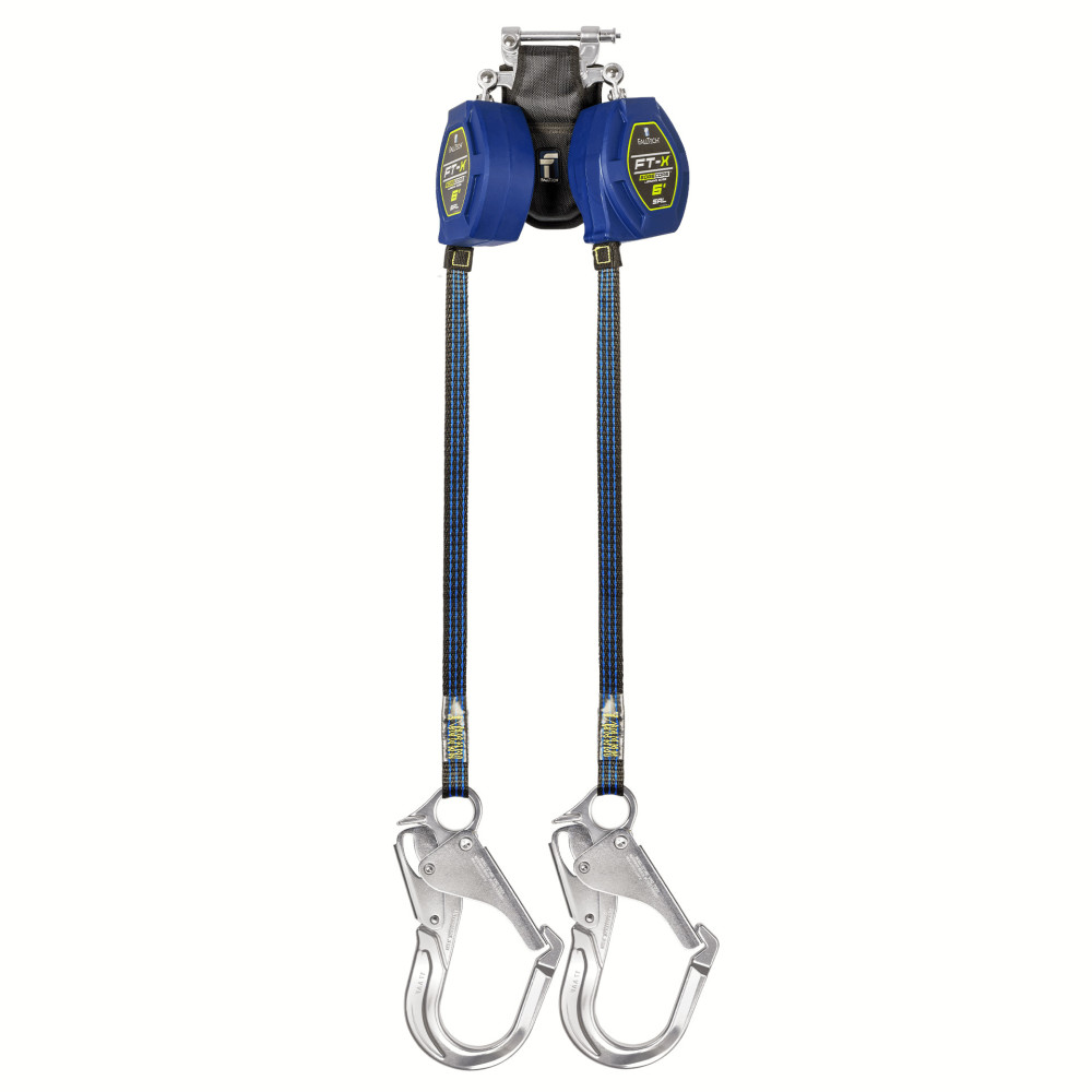 Falltech 6ft FT-X EdgeCore Class 2 Twin-Leg LE SRL with Aluminum Rebar ...