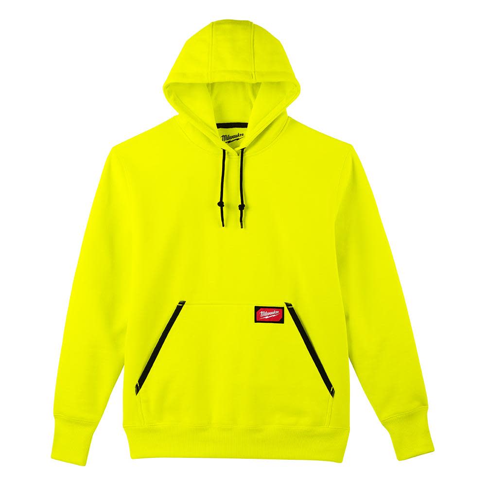 

Milwaukee Heavy Duty Hi Vis Yellow Pullover Hoodie - Large