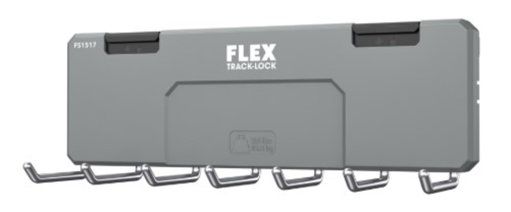 FLEX TRACK LOCK 7 Straight Hook Rack FS1517 - Acme Tools