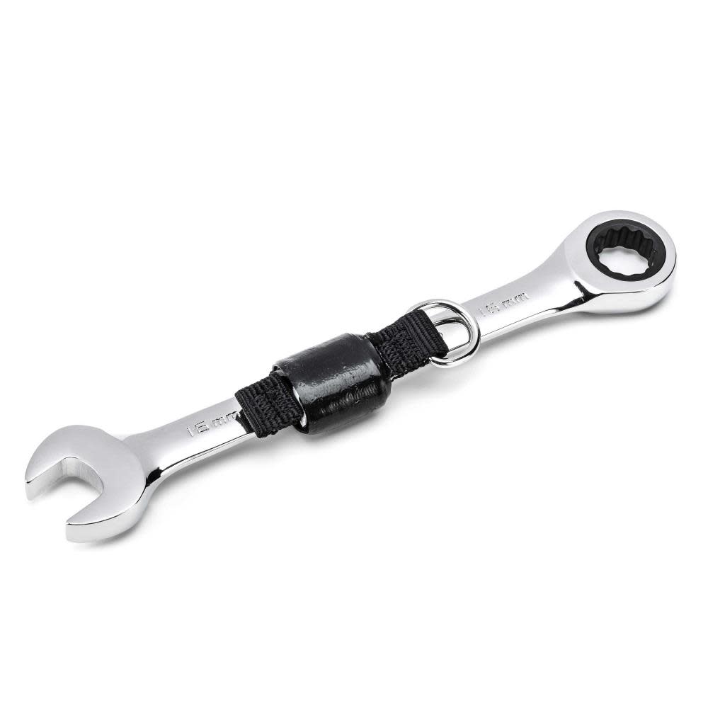 

GEARWRENCH 16mm 12 Point Tether Ready Ratcheting Combination Wrench