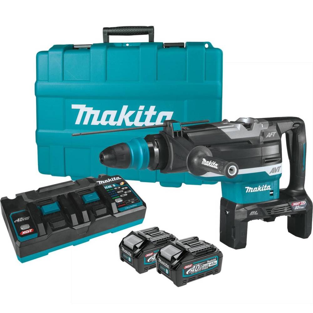 View Makita 40V max X2 (80V) XGT Rotary Hammer Kit
