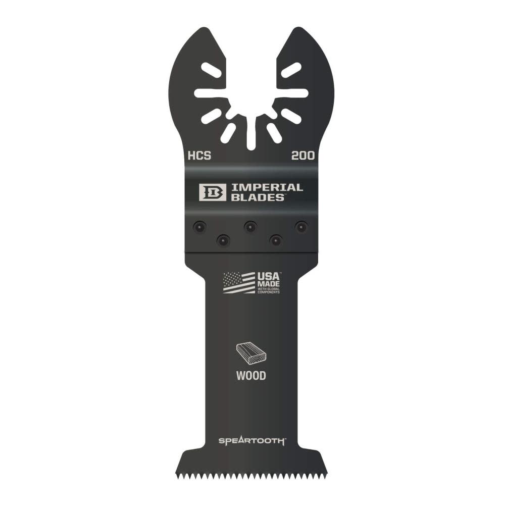 

Imperial Blades One Fit 1 3/8" Speartooth Fast Cut Wood Blade 1pc