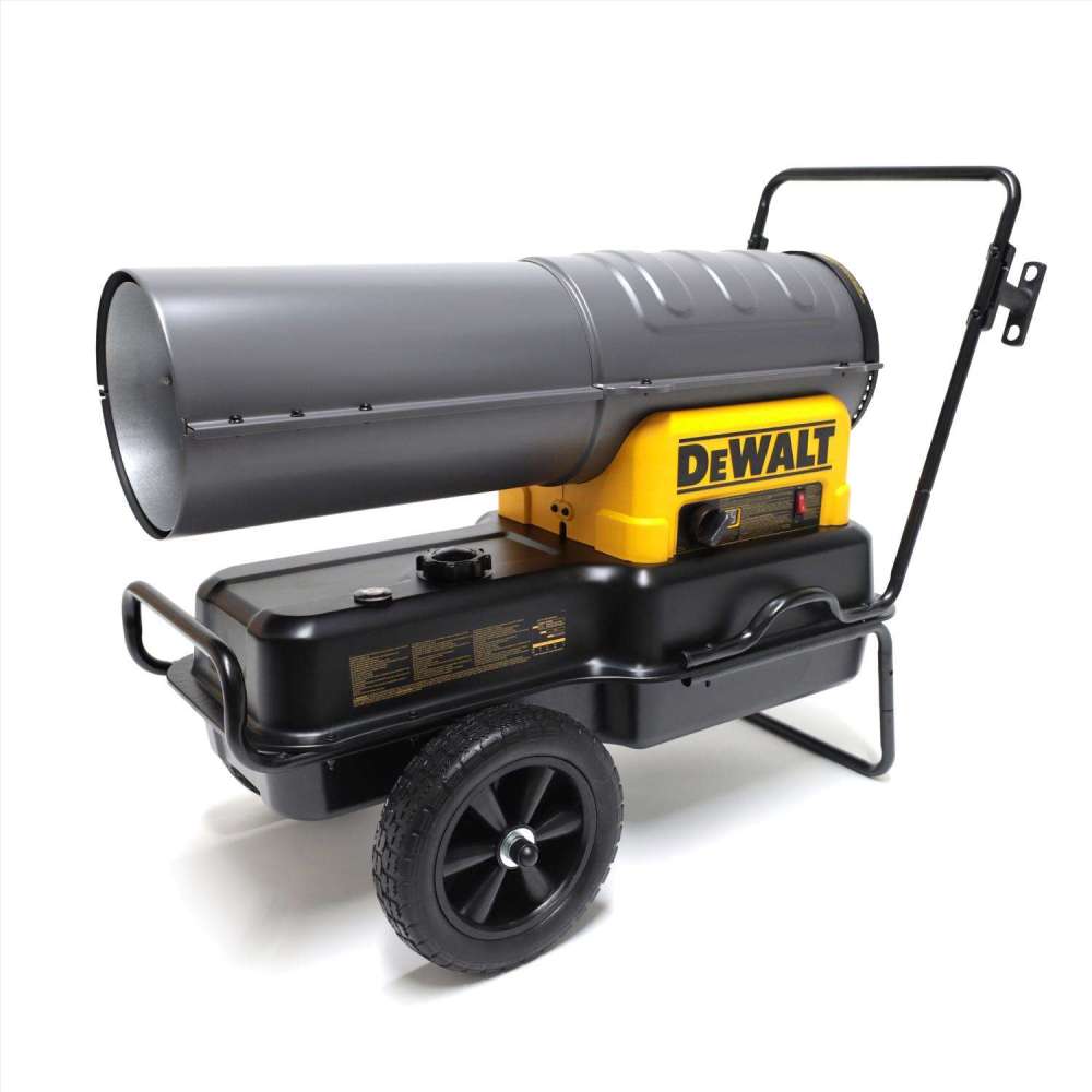 DEWALT 185000 Btu 4250 Sq Ft Area Forced Air Kerosene Heater F340703 ...