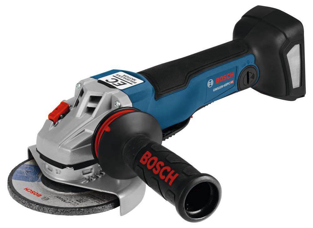

Bosch 18V EC 4 1/2" Angle Grinder with No Lock On Bare Tool
