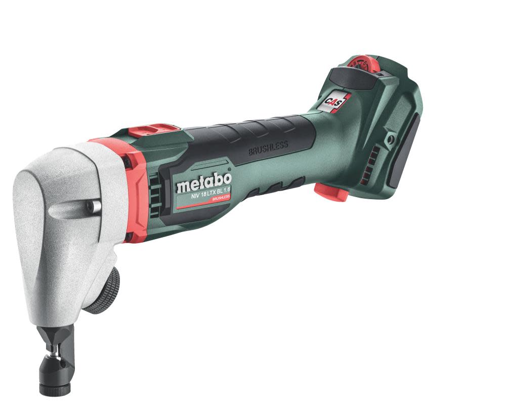 

Metabo 18V 16 Gauge Nibbler 660-2360 SPM Curve Radius 1 9/16" Bare Tool