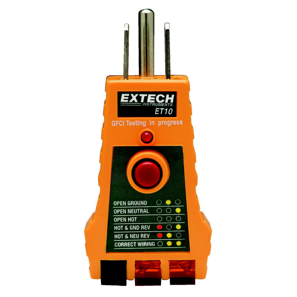 

Extech GFCI Receptacle Tester