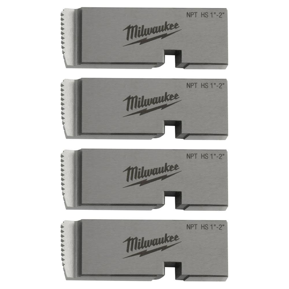 

Milwaukee 1"-2" Universal Pipe Threading Dies HIGH SPEED NPT