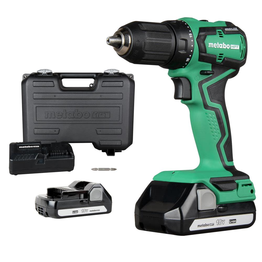 

Metabo HPT 18V Brushless 1/2-in Driver Drill Kit