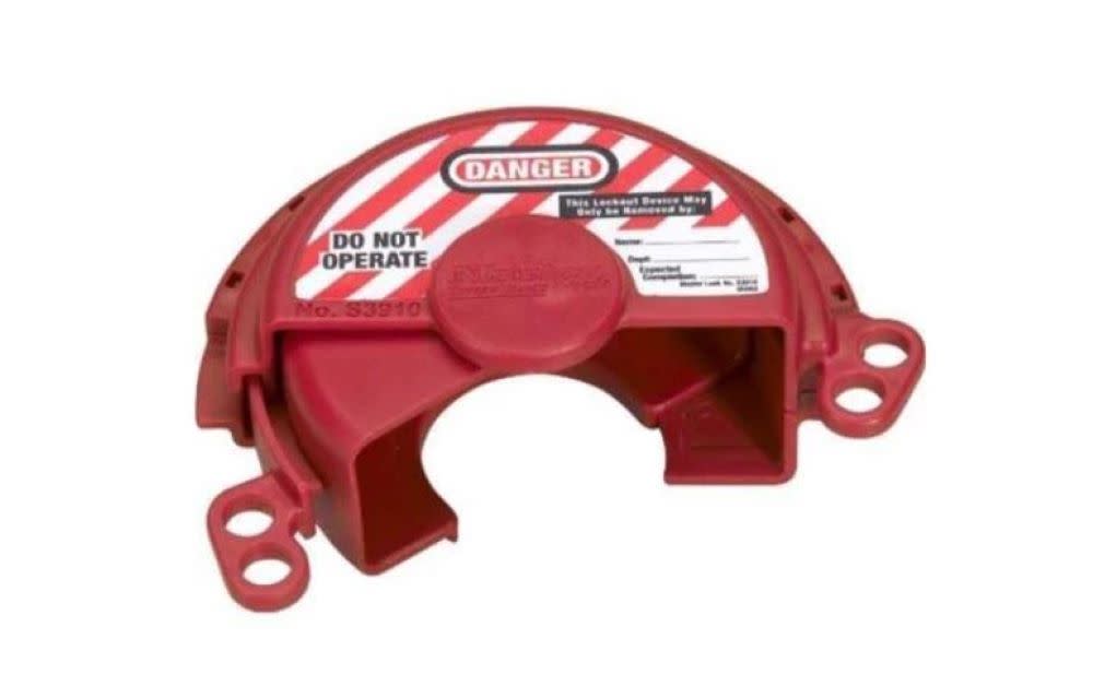 

Master Lock Pressurized Gas Valve Lockout