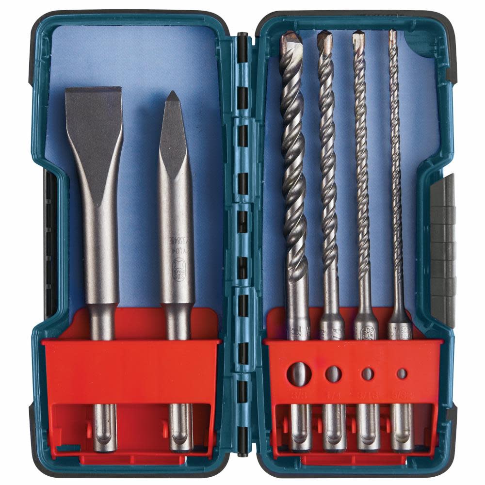 

Bosch 6 pc. SDS-plus Bulldog Rotary Hammer Bit Set