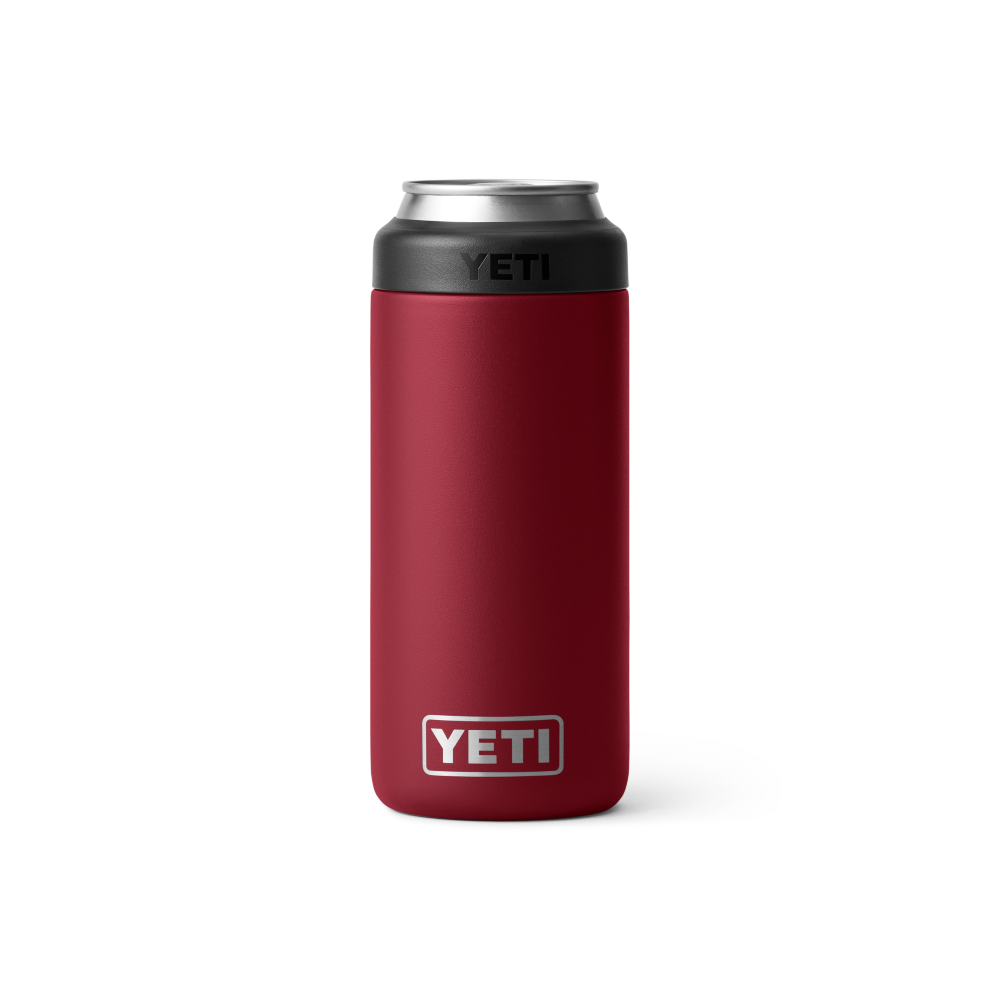 

Yeti Rambler 12oz Colster Slim Can Insulator Harvest Red