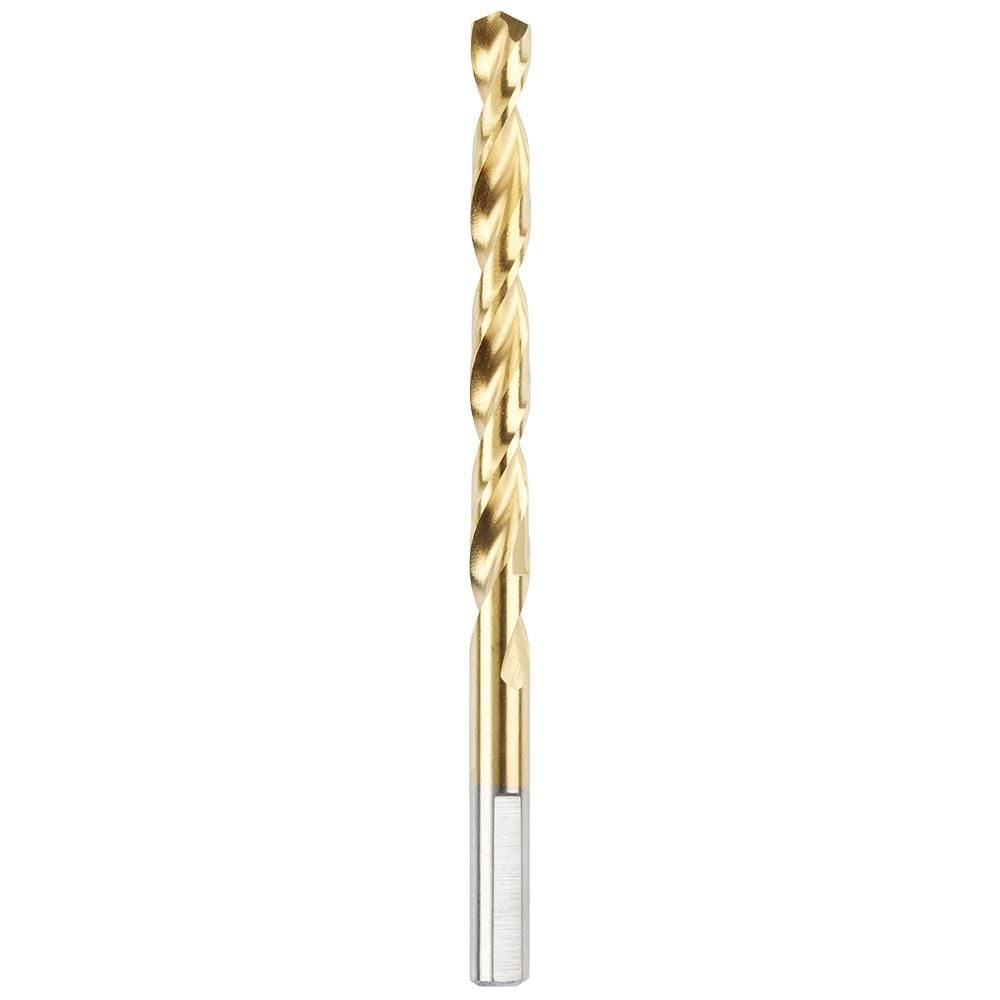 Milwaukee 17/64 In. Thunderbolt Titanium Coated Drill Bit