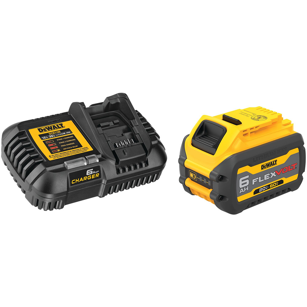 DEWALT FLEXVOLT 20V/60V MAX Lithium Ion Starter Kit DCB606C Acme