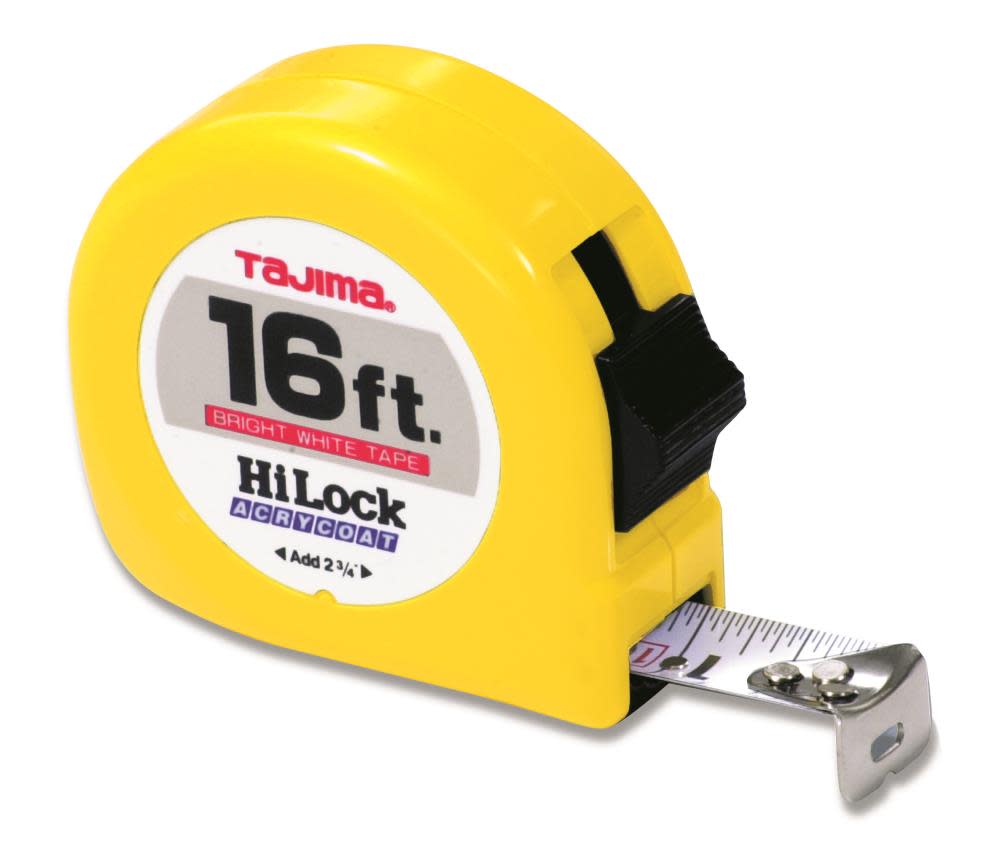 

Tajima 16 Ft. Carpenter Scale Tape Measure with 1 In. Steel Blade