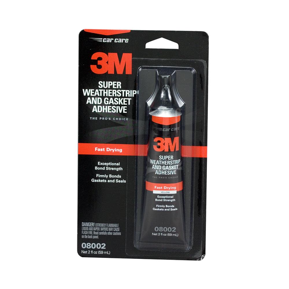 3M Weatherstrip adhesive, black