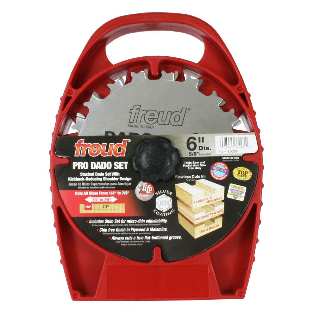 

Freud 6 In. x 10T Pro Dado Set