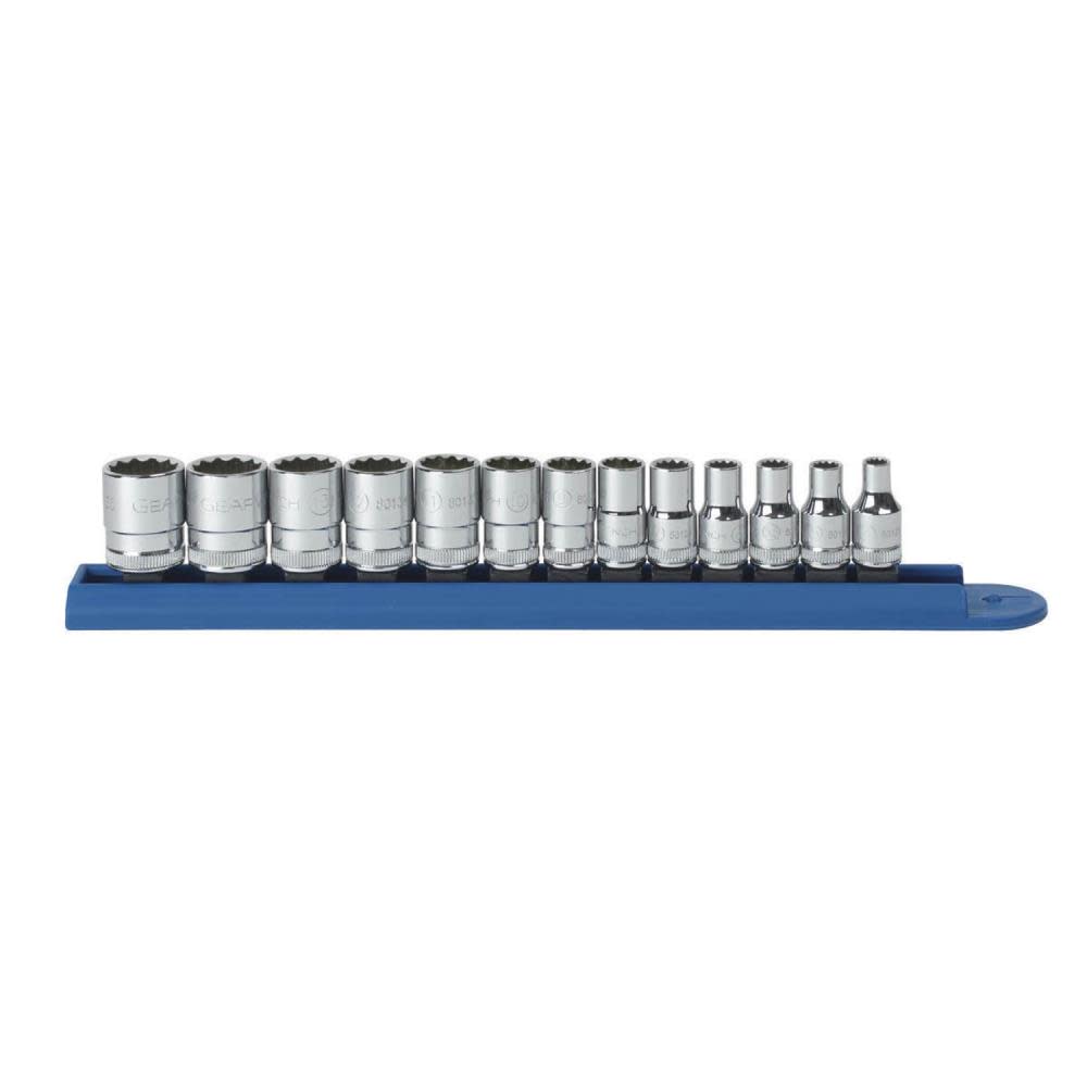 

GEARWRENCH 13 Pc 1/4" Drive 12 Point Standard Metric Socket Set